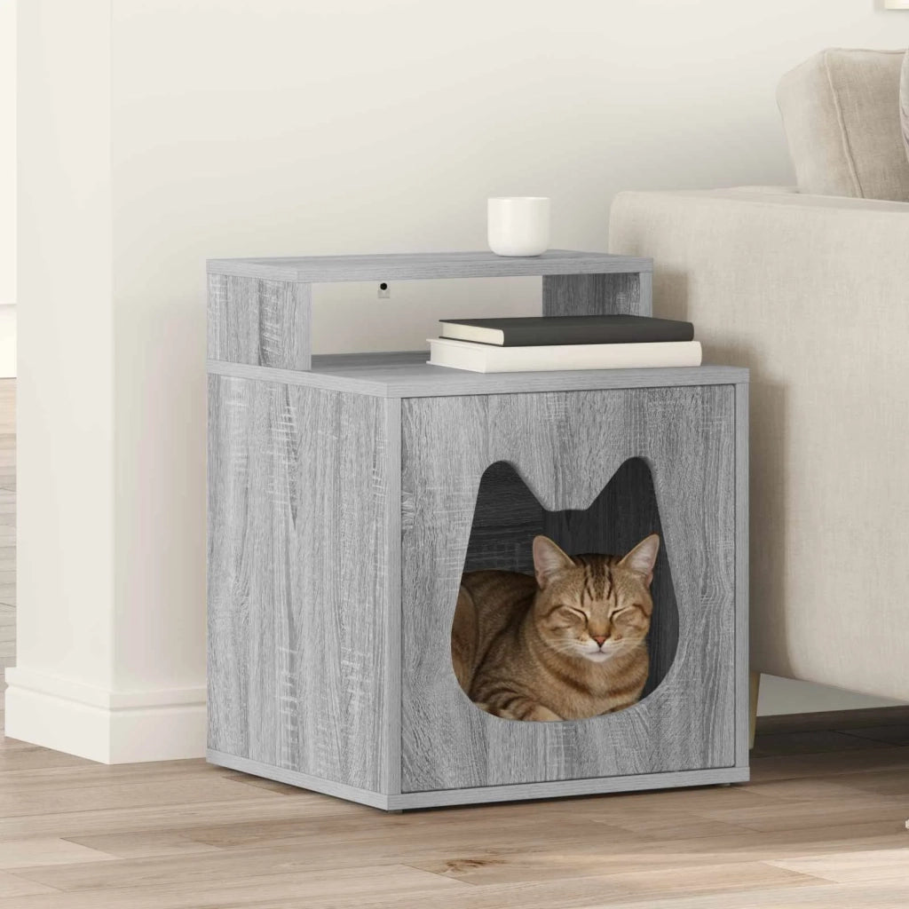 Casa per Gatti Grigio Sonoma 42,5 x 40 x 53,5 cm CFW2919211