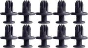 Viti a espansione 10 pezzi - Viti a espansione espandibili - Viti a espansione in plastica - Adatti per Mini Cooper - Diametro testa 19,5mm - Lunghezza 13,8mm - Componenti di fissaggio