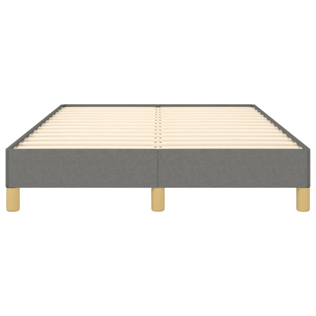 Giroletto senza Materasso Grigio Scuro 120x200 cm Tessuto 346803