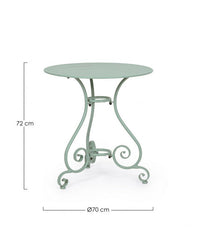 Tavolo da Giardino Ø70x72h cm Etienne Frosty