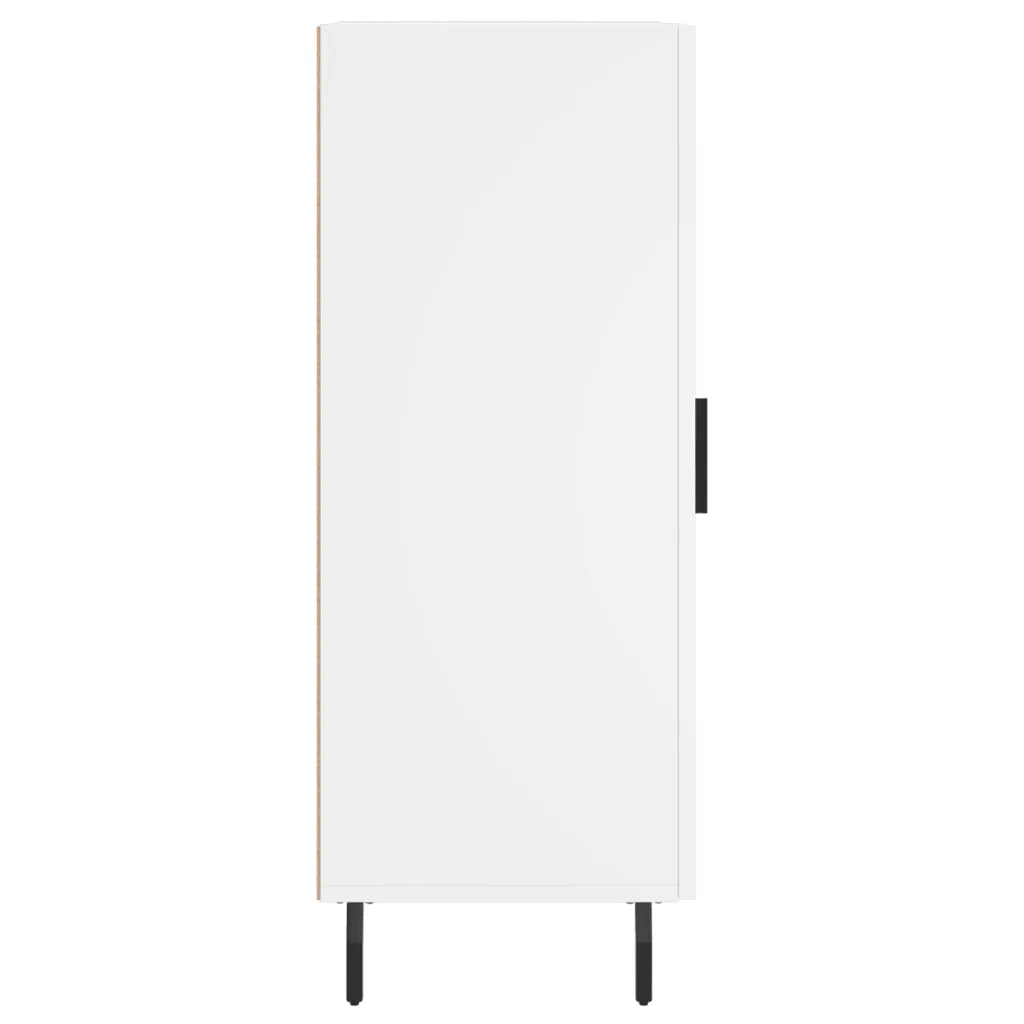 Credenza | Madia | Buffet da pranzo | Armadio da pranzo Bianca 34,5x34x90 cm in Legno Multistrato