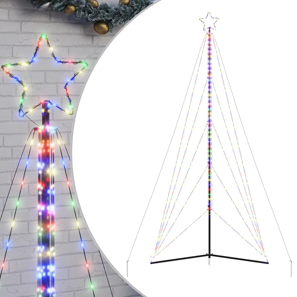 Albero di Natale a LED 615 LED Colorato 404,5 cm