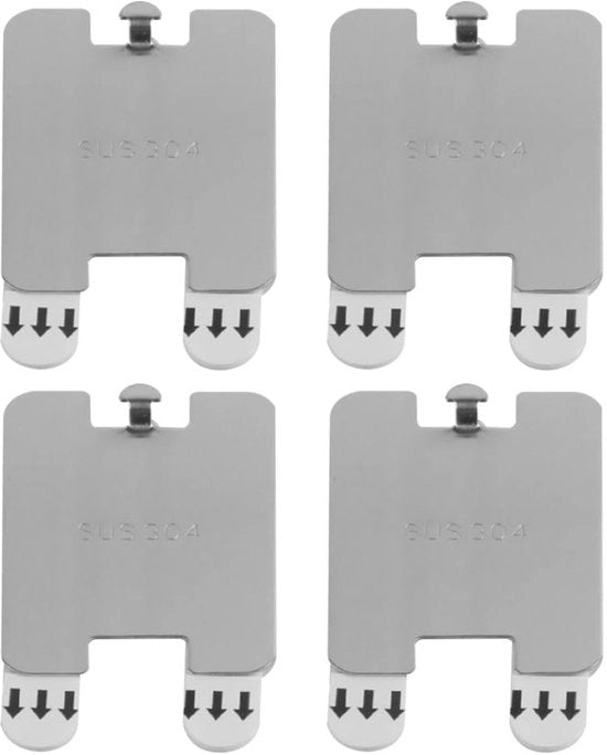 Fotolijsthangers 4 pezzi - Hanger per foto autoadesivi - Applicatori per parete senza chiodi - Adatti per foto/arte - Installazione facile - Applicatori per parete 

Specifica tecnica: 
- 4 pezzi 
- Autoadesivi 
- Senza chiodi 
- Adatti per foto/arte