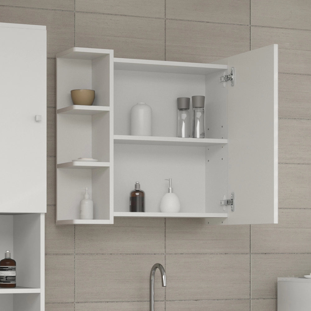 Vicco Specchio contenitore bagno Bianco 62 x 64 cm