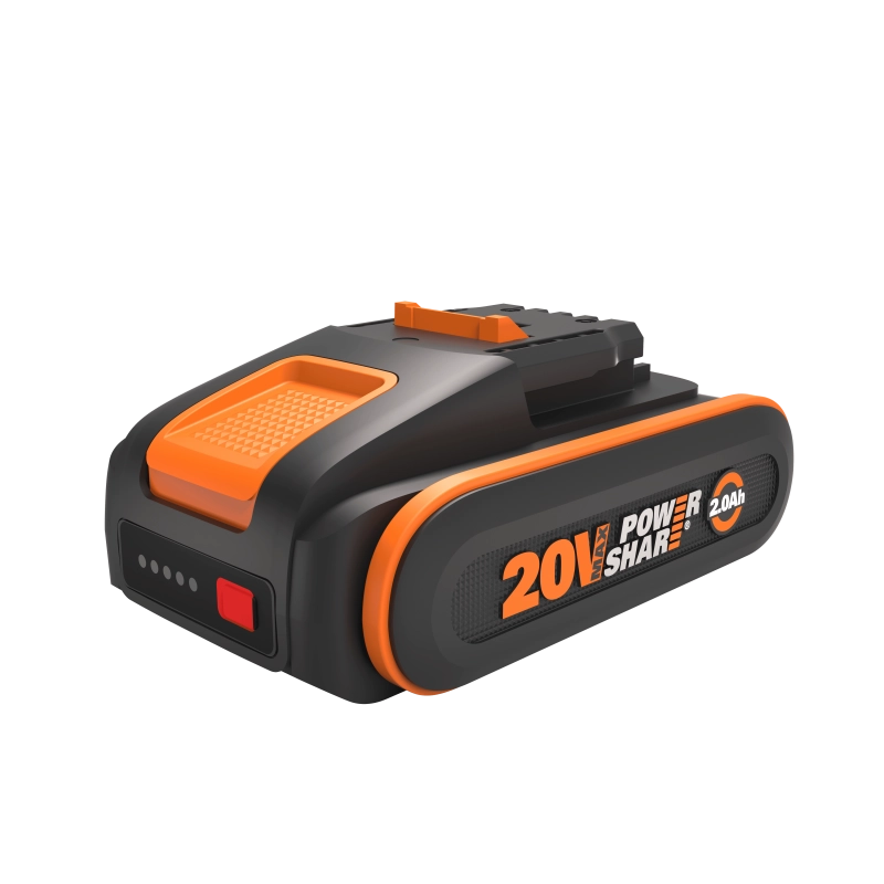 Batteria agli ioni di litio 20V 2.0Ah con indicatore PowerShare WA3639 - Worx