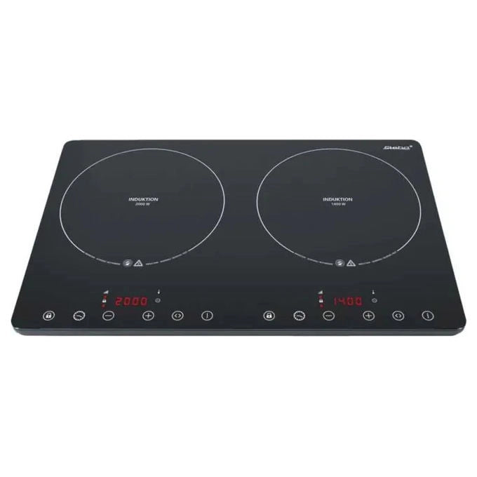 Steba 06.75.00 IK 650 Slim Piano cottura a induzione 60 cm 2 zone ultrapiatto colore Nero