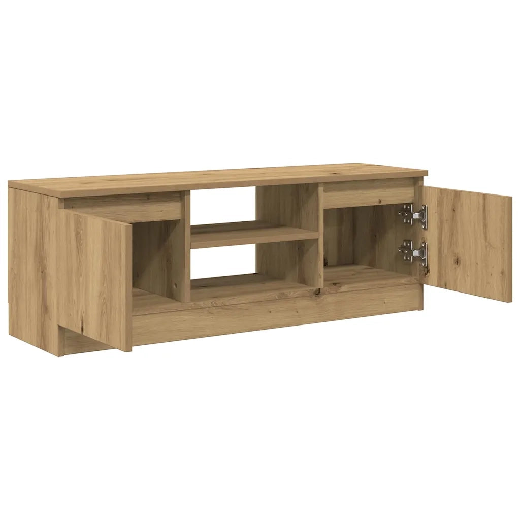 vidaXL Mobile Porta TV Rovere Artigianale 102x30x36 cm Multistrato