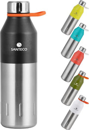 Fles da drinko 350 ml, 500 ml, termos fles per bambini, impermeabile, acqua, BPA libero, adatto per bevande gassate, fles isolante per sport, bicicletta, scuola.