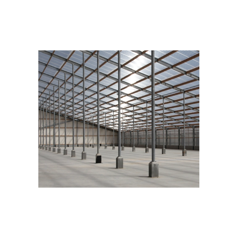 Lastra corrugata 177/51 policarbonato alveolare trasparente spessore 6 mm 200x92 cm