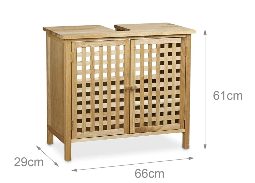Mobile lavabo, noce