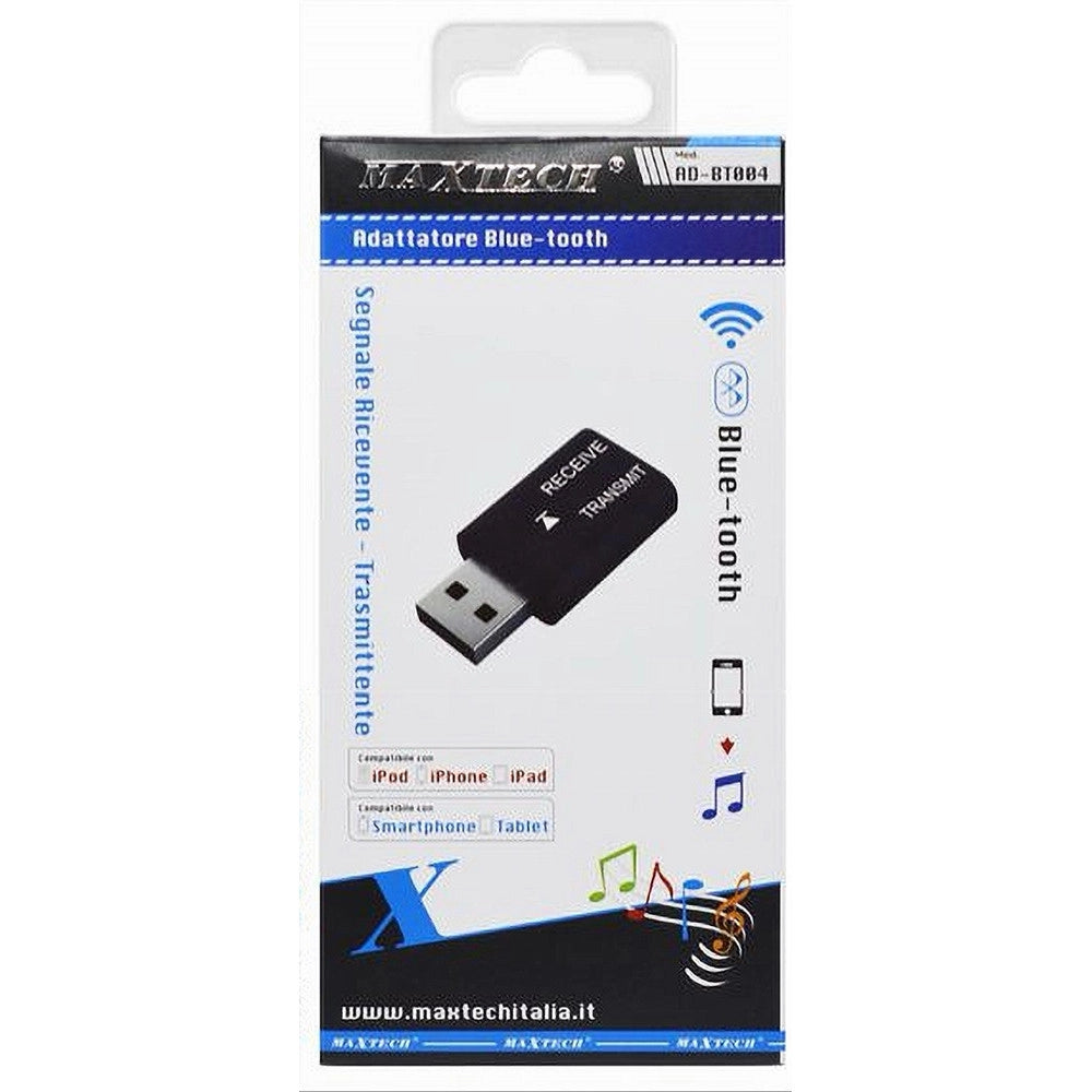 Trade Shop - Adattatore Bluetooth Usb Audio Segnale Ricevente-trasmittente Wireless Ad-bt004 -