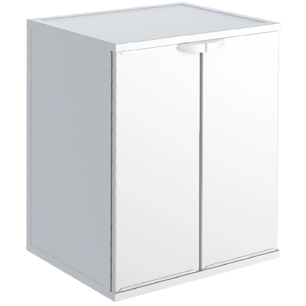 KIT COPRILAVATRICE RESINA 68X64XH88 CM BIANCO