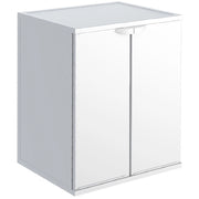 KIT COPRILAVATRICE RESINA 68X64XH88 CM BIANCO