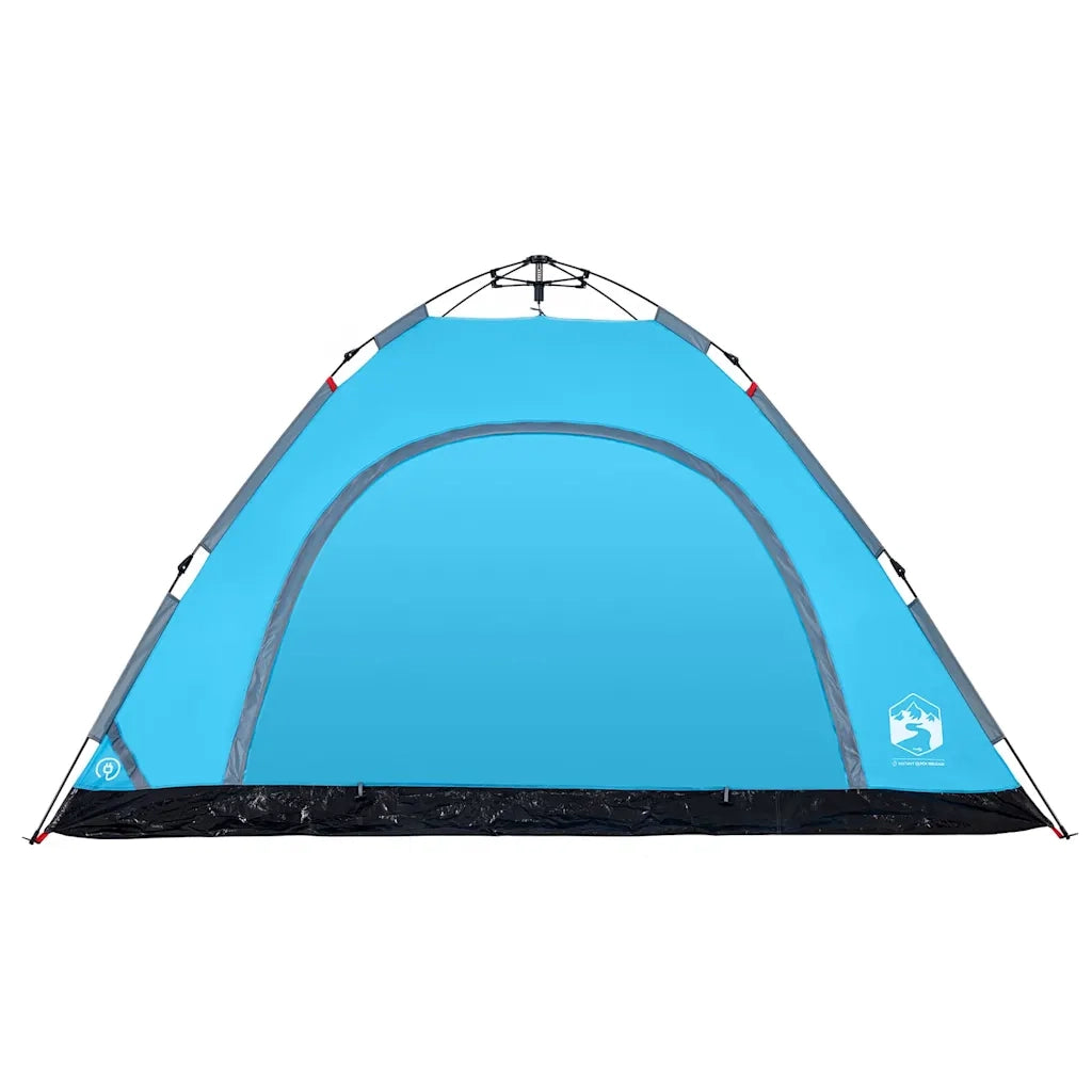 Tenda da Campeggio 5 Persone Blu a Rilascio Rapido 4004174