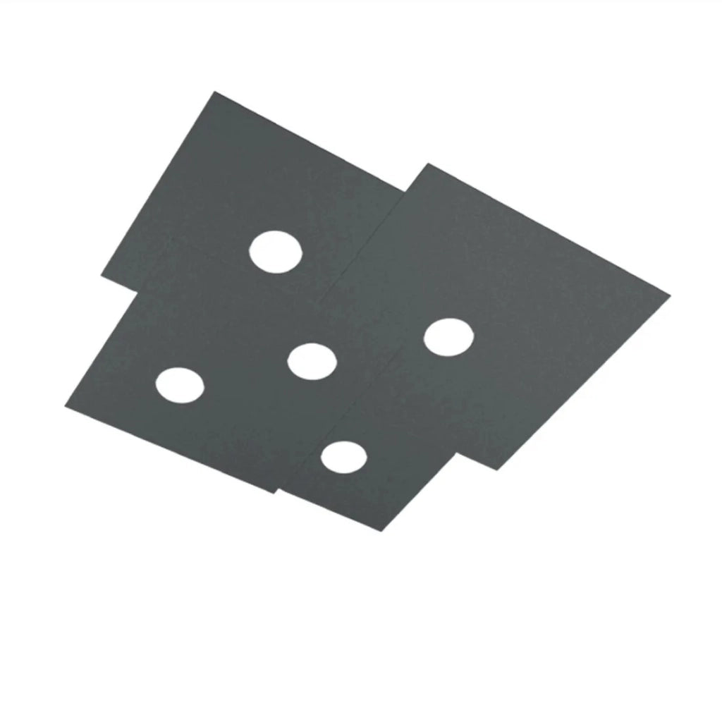 Toplight Plafoniera da soffitto quadrata 5 luci Plate con attacco GX53, struttura colore antracite, design moderno 73x67x3cm