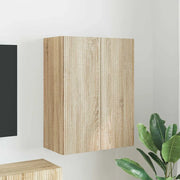 Mobile TV da parete Rovere Sonoma 59,5 x 31 x 80 cm 892361