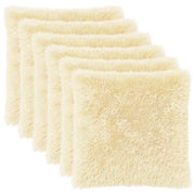 Federa 6 pcs HEERLEN Crema 55 x 55 cm Fleece PV 912428