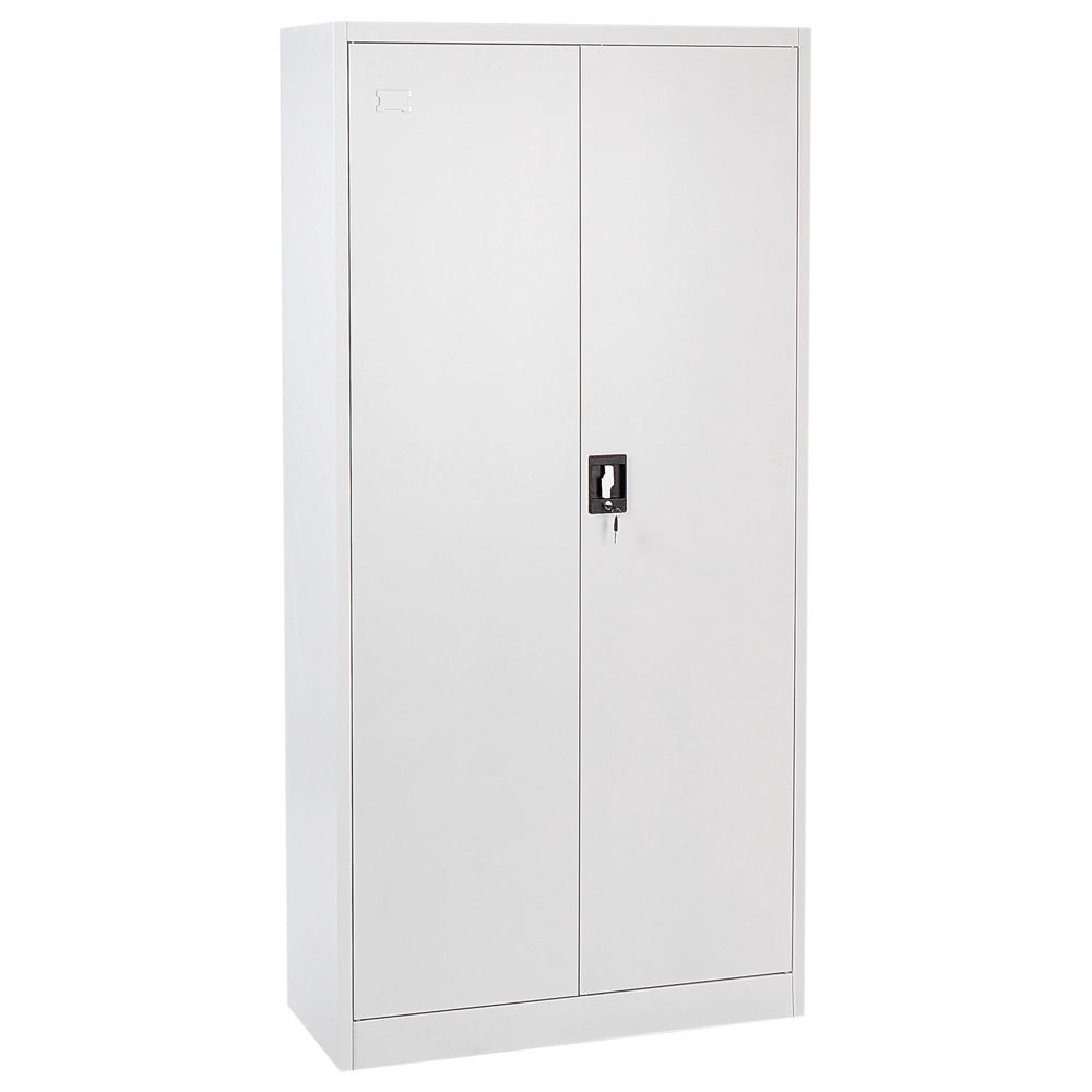 Armadietto in acciaio bianco per l'ufficio domestico a 2 ante in acciaio bianco Design stile Industriale