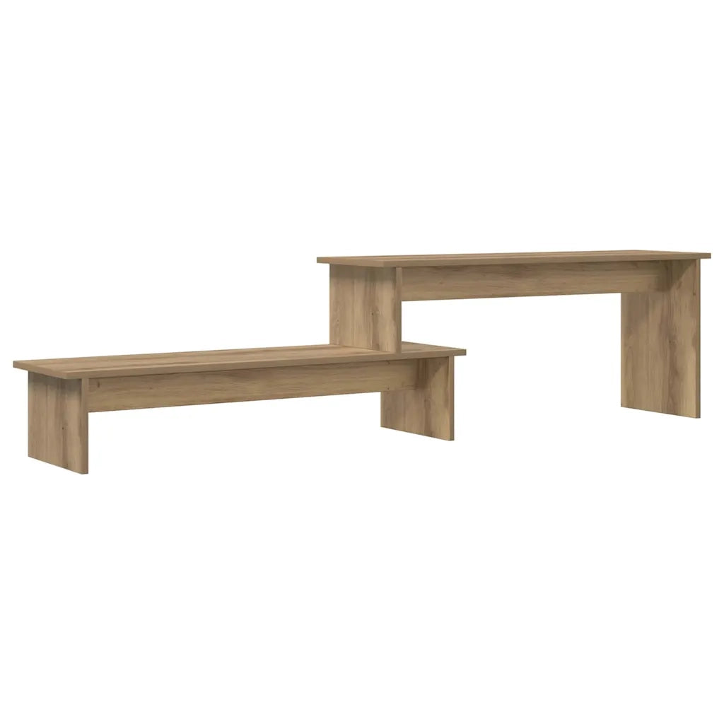 Set mobile TV-Credenza per TV Rovere artigianale 180 x 30 x 43 cm