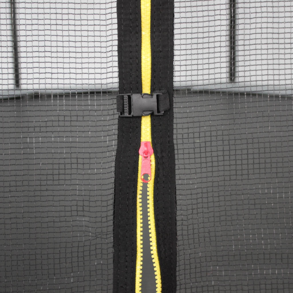 Trampolino 370cm rete di protezione, grigio