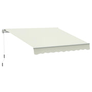 Tenda da esterno retrattile 295x245 cm ¨C zephmum ¨C crema, alluminio e poliestere