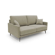 Saturno Divano moderno in tessuto morbido impermeabile T03 140 cm marrone