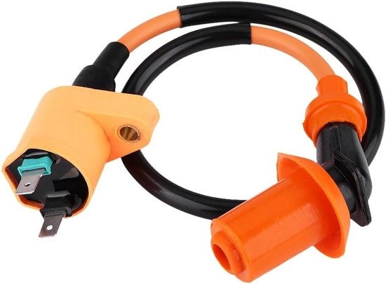 Bobina per motocicletta GY6 per ATV scooter scooter da strada dirtbike go-kart - arancione