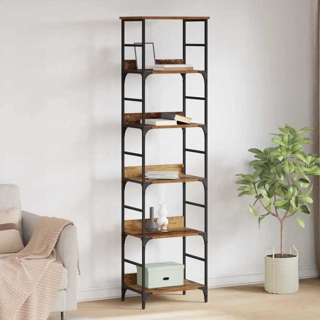 Libreria Legno vecchio 50 x 33 x 188,5 cm Legno multistrato 882757
