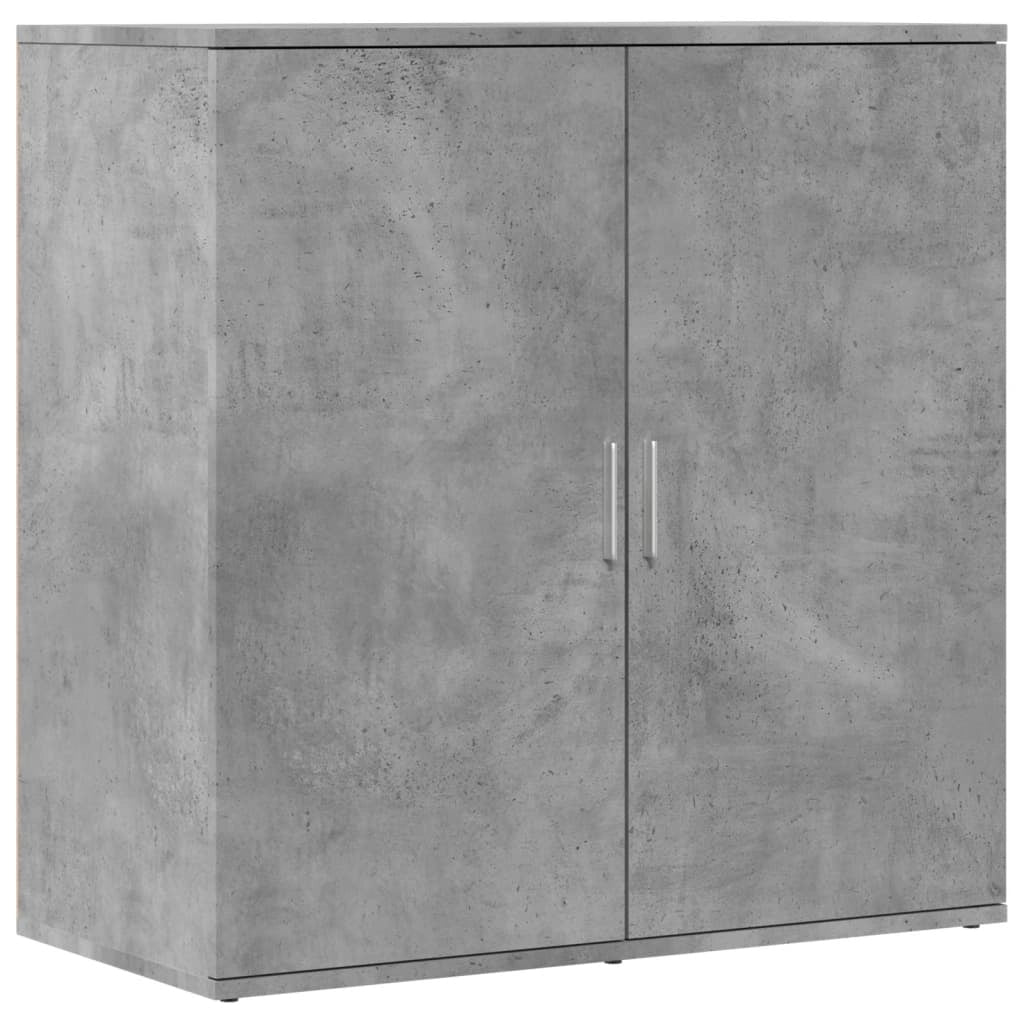 Buffet credenza cassettiera armadio mobile contenitore organizer per cucina soggiorno salotti set da 2 79 x 38 x 80 cm legno ingegnerizzato grigio 02_0036869