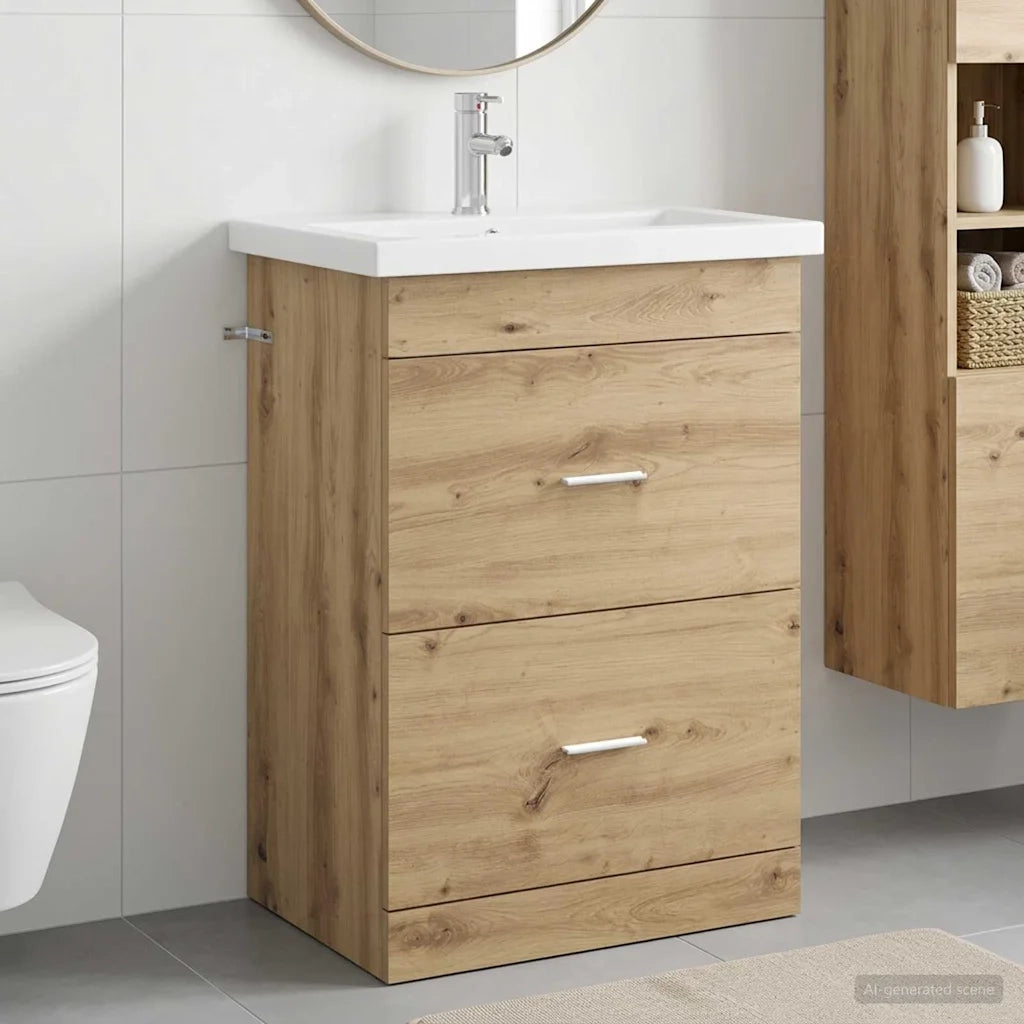 Set di mobili per il bagno Rovere Artigianale 61 x 40 x 84,5 cm 3404373