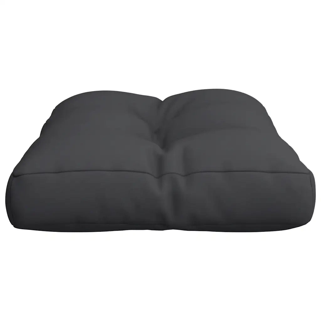 Cuscino per pallet | Cuscini per sedie Nero 50x40x12 cm in Tessuto