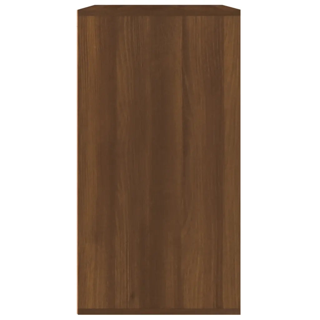 Armadietto per Cosmetici Rovere Marrone 80x40x75 cm in Legno 820504