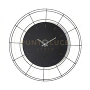 Orologio da parete contemporaneo Nudo grande Nero