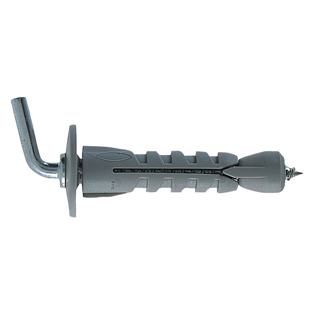 TASSELLO PER CARTONGESSO CON GANCIO CORTO SB N 9/8 Ø 9 x 43 mm- 200 pezzi  - FISCHER