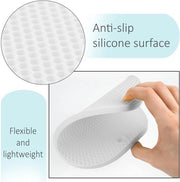 Sostegno termoresistente Ø175 mm - Antiscivolo in silicone - Piatto - Tavolo - Vetro - Ciotola - Spessore 8 mm - Sostegni