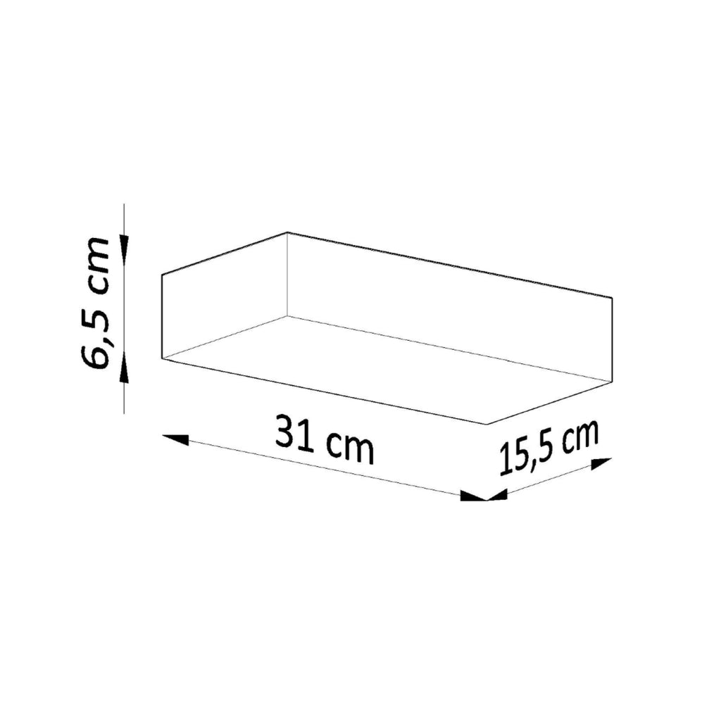 Applique ceramica bianca KOBALT Pure Lume 2xG9 PU.0836