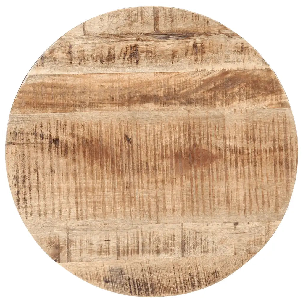 Tavolino da CaffÃ¨ Ã˜68x43cm in Legno di Mango Grezzo  cod mxl 15298