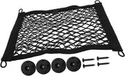 Sedile auto 35x20, sacchetto di stivaggio biconfrontale elastico, tasetto di rete, utilizzato per organizzare oggetti tra i sedili, adatto per veicoli e camper, facile da utilizzare.