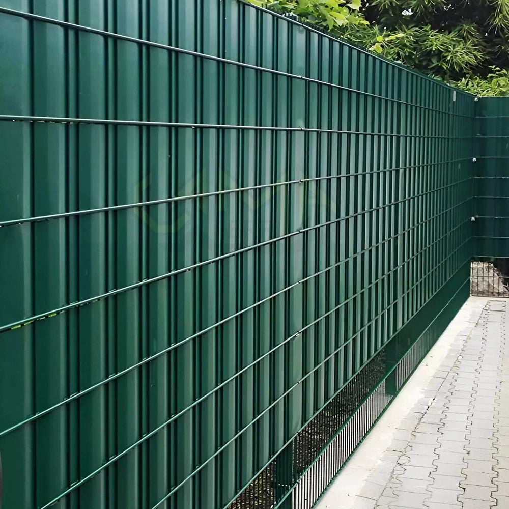 Trade Shop - Frangivista Rotolo Verde Pvc Per Balconi Ringhiere Recinzioni Protezione 19cmx35mt 06267 -
