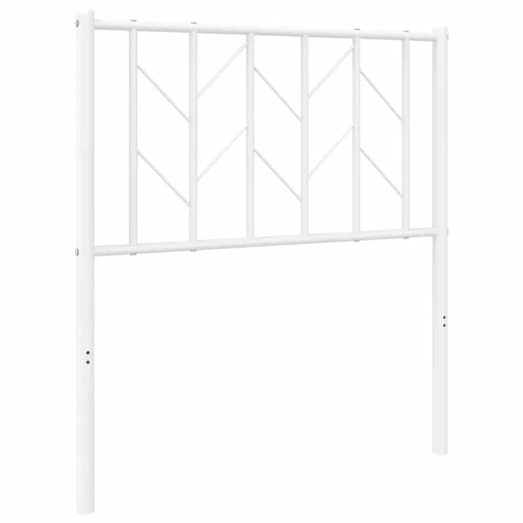 Testiera di Ricambio in Metallo Bianco 75 cm 374512