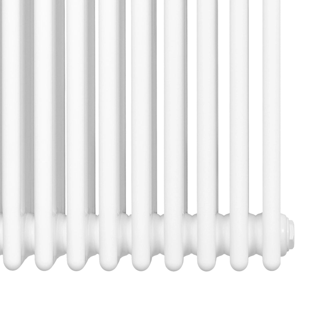 Radiatore Tradizionale 4 Colonne Orizzontale Bianco 300 x 1370 mm