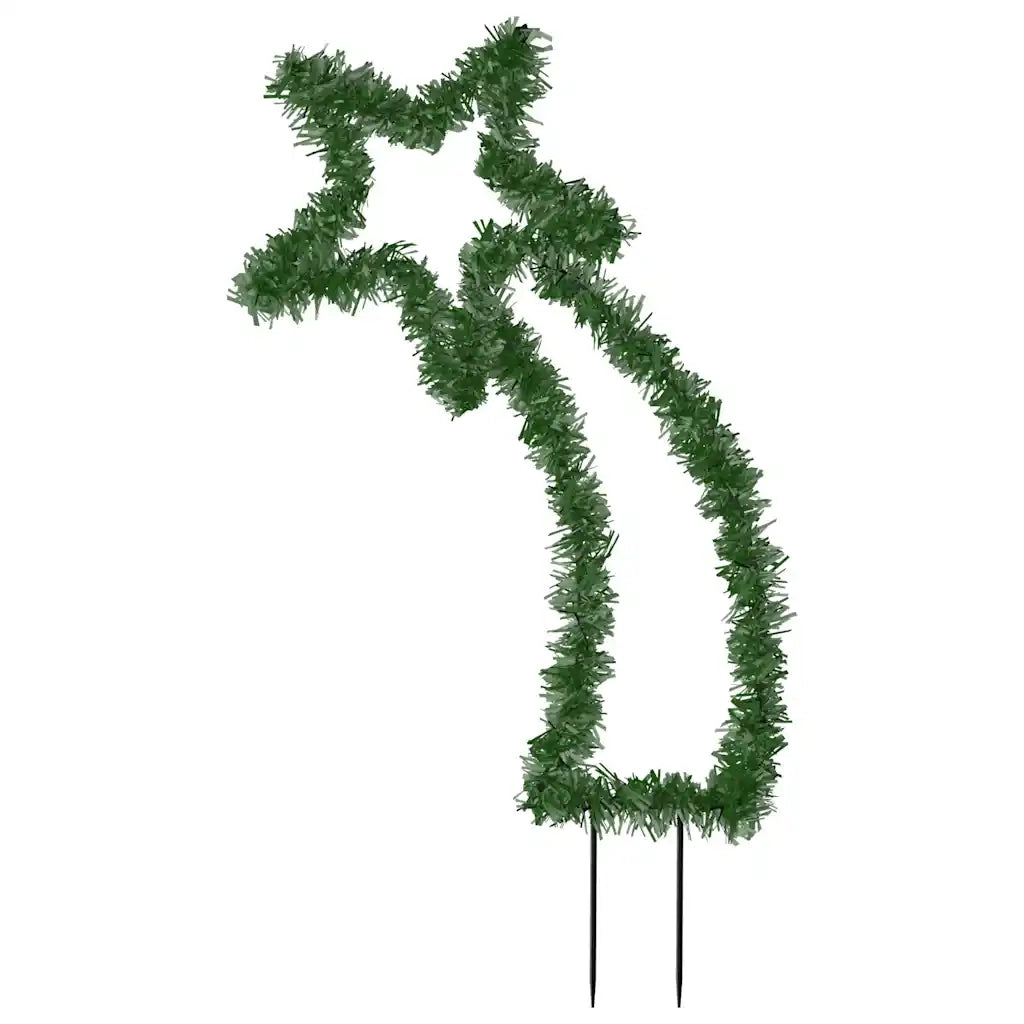 Luce Decorativa Natale con Picchetti Stella Cadente 115LED 89cm CFW3674405