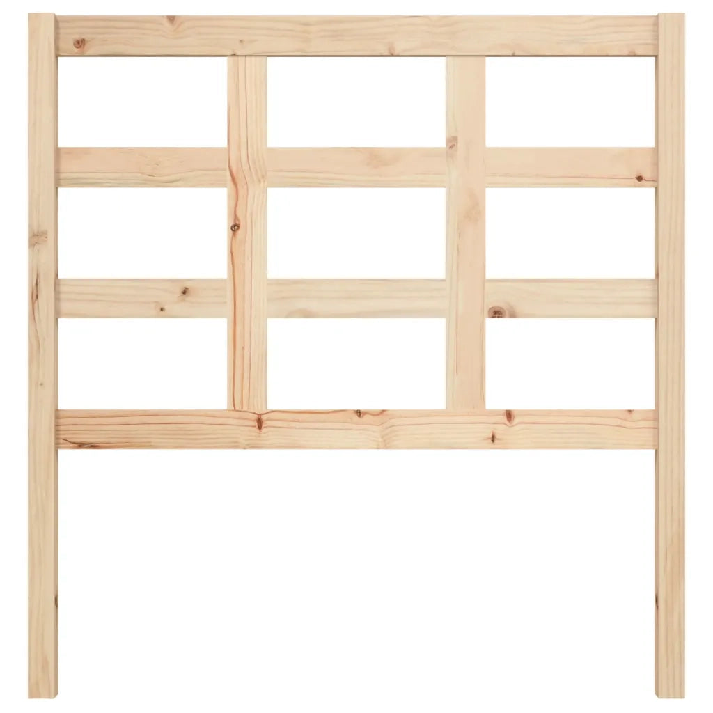 Testiera per Letto-Testata-Testiera Decorativa 95,5x4x100 cm Legno Massello di Pino 714880