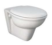 Vaso sospeso Karla rak ceramics 55x37x37 cm a parete bianco ovale 55x37x37