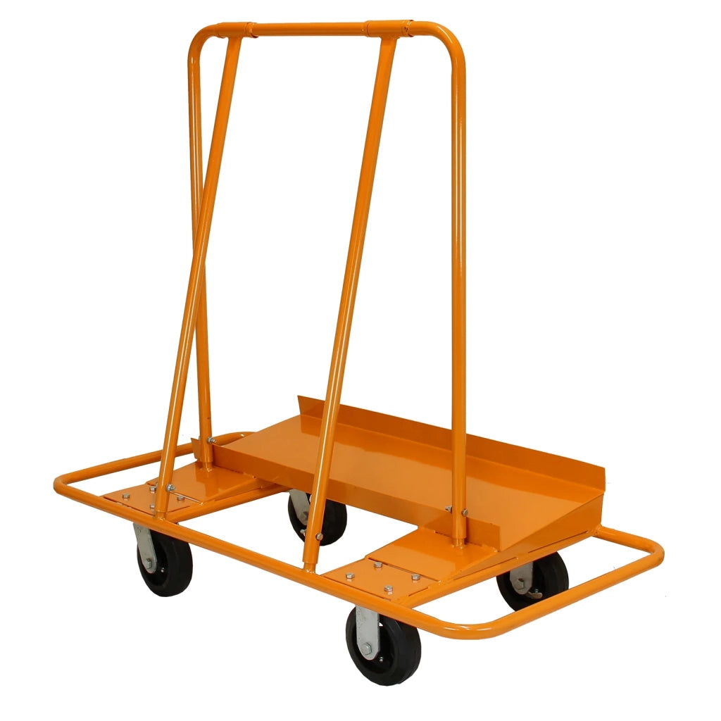 Carrello in Acciaio per Trasporto Cartongesso, Pannelli, Compensato e MDF 1000kg