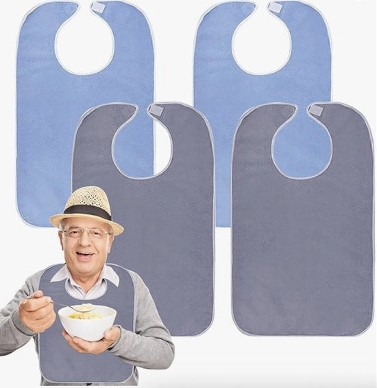 Set di protezioni per abbigliamento per adulti di 4 pezzi riciclabili per anziani con chiusura unisex lavabile