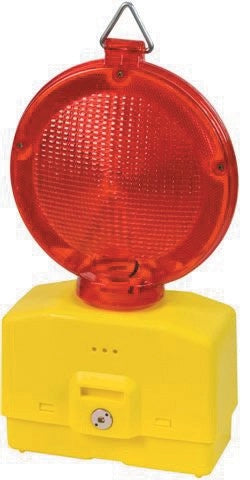 LAMPEGGIANTE P/CANTIERE LUCE ROSSA S/BATTERIA