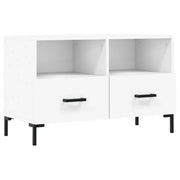Mobile TV | Armadietto TV | Mobile Porta TV Bianco 80x36x50 cm in Legno Multistrato