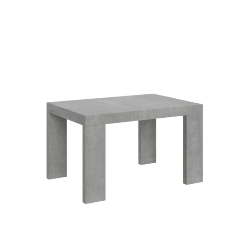 Tavolo allungabile 120/380x90 cm Roxell colore cemento