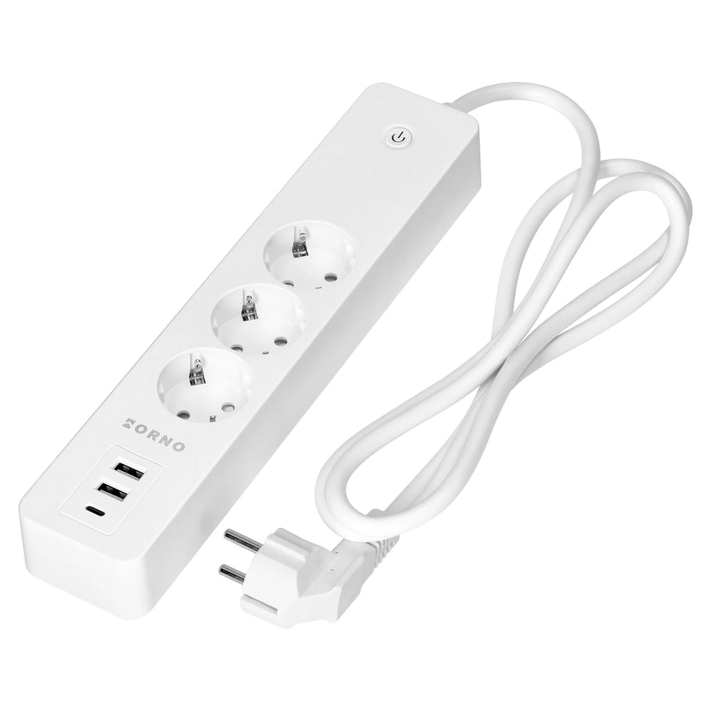 Ciabatta Multipresa Smart WiFi 3 Prese + 2 USB | Controllo Alexa e Google Home